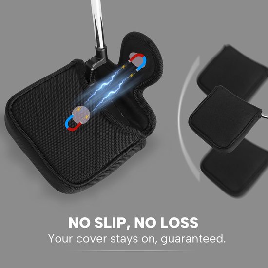Putterhoes - Golf putter hoes - Mallet Putter Hoes met Magneet - Geschikt voor Mannen Golfers — afbeelding 2