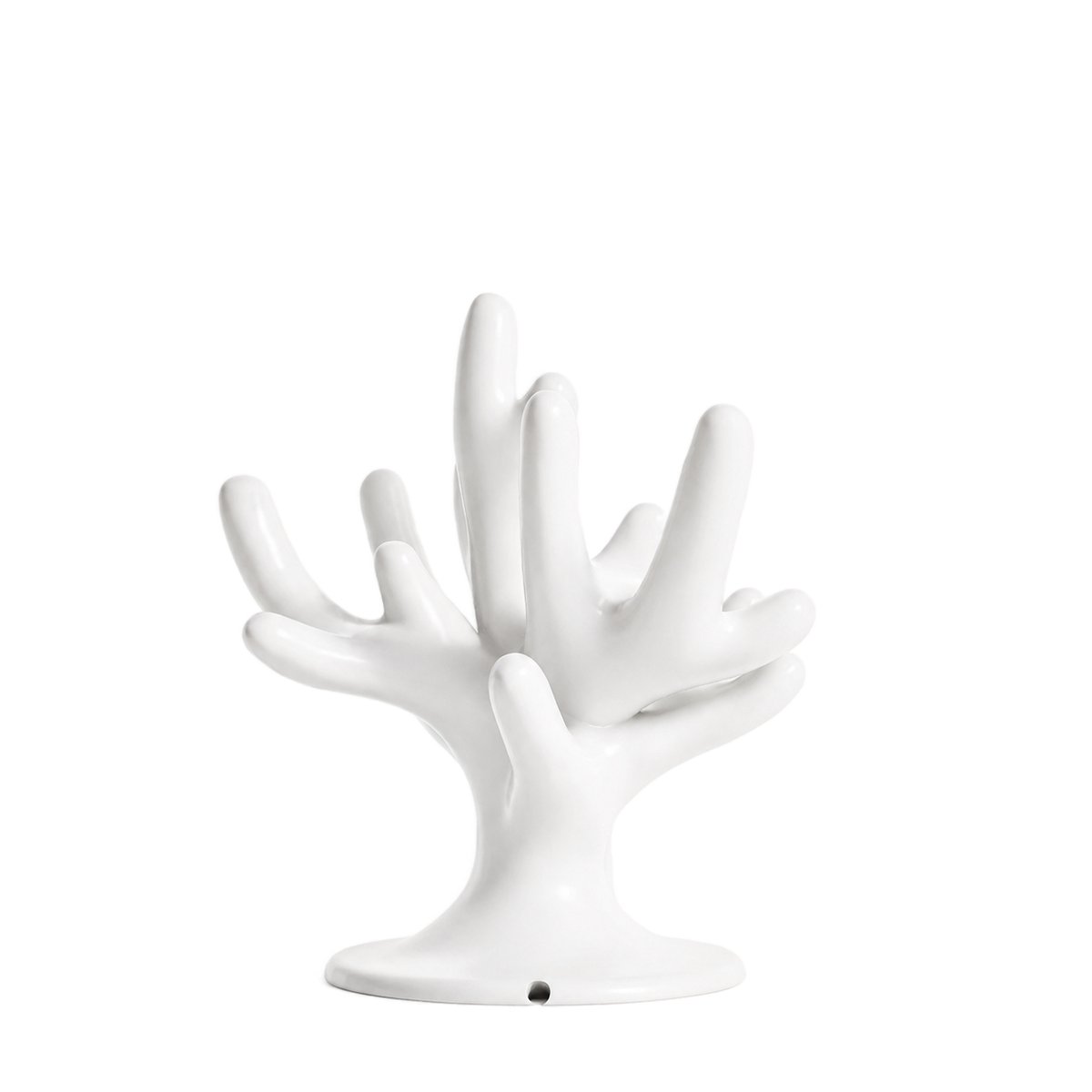 Fiastra Coral brillenhouder - brillenstandaard - display standaard - wit - 18 x 18 x 20 cm