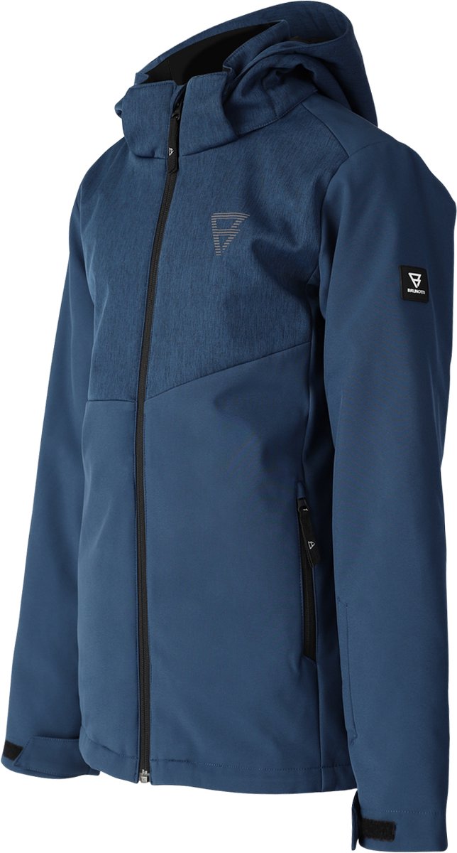 Brunotti Twinstroky Jongens Softshell Jas Blauw
