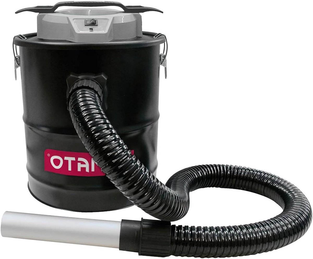 Aszuiger - Stofzuiger - Open haard reinigen - Zuig en blaasfunctie - 15 Liter tank - Zwart