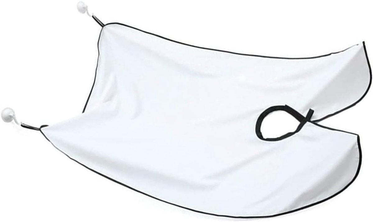 Beard Bib voor een Makkelijkere Baardverzorging en Minder Rommel tijdens het Scheren