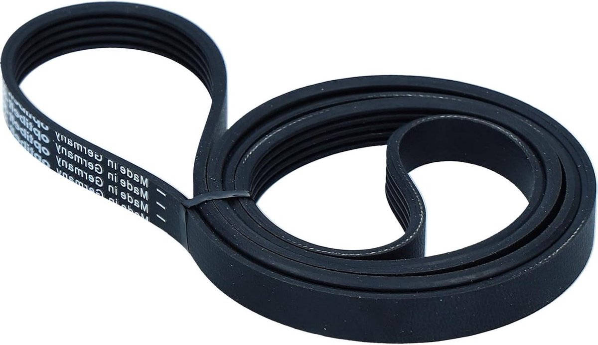 V-ribbelriem - Wasmachine Riem - Vervangen Onderdeel - Hoge Kwaliteit - 1225 cm - Zwart
