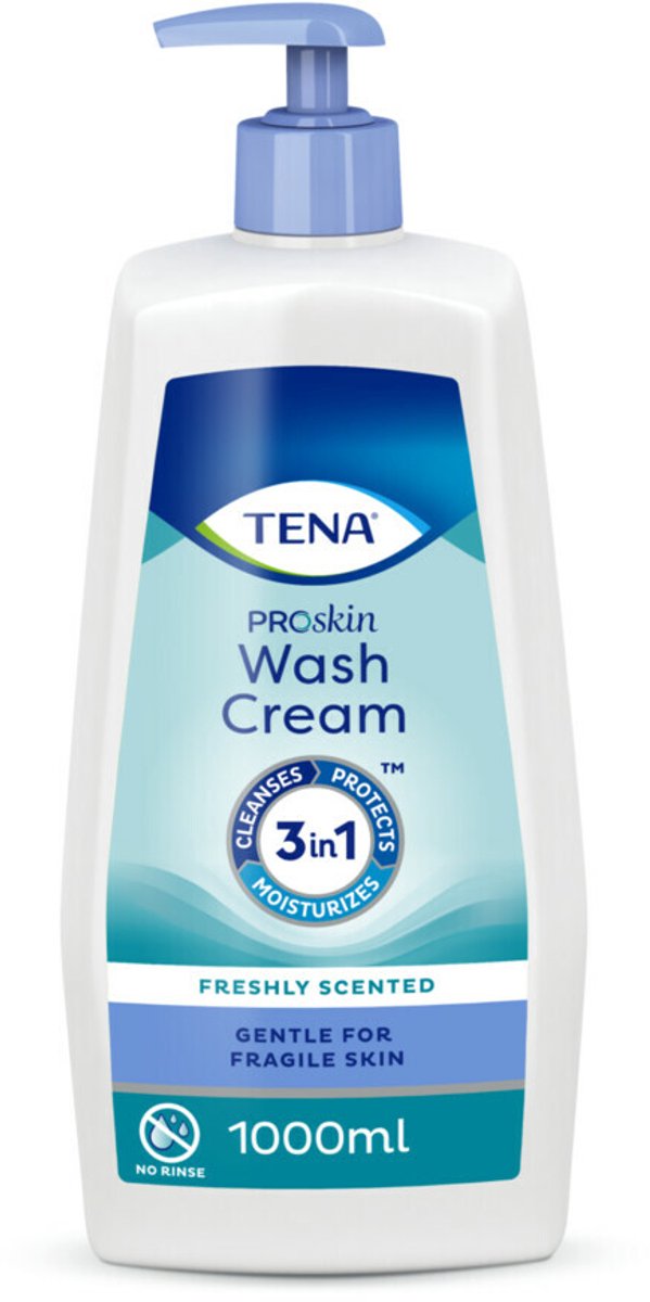Bol.com TENA Wash Cream - 1 flesje van 500 ml aanbieding
