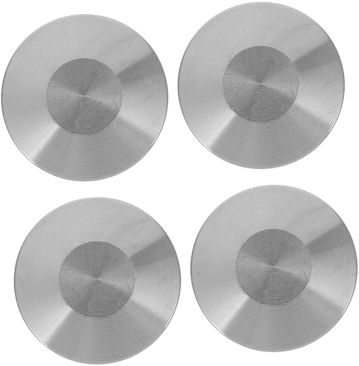 Blind Flens Deksel - Afsluitplaat Plug - Leidingsystemen Afsluiten - Roestvrij Staal - 25x25x5 mm - Zilver