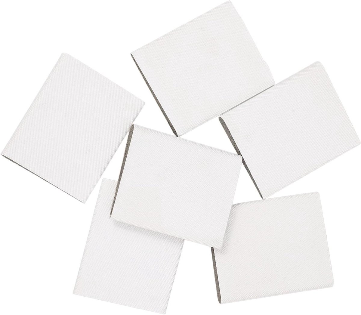 Deur hoekafdichting - Tochtstrip blokker - Kieren dichten - Zelfklevend - 6 stuks - Wit