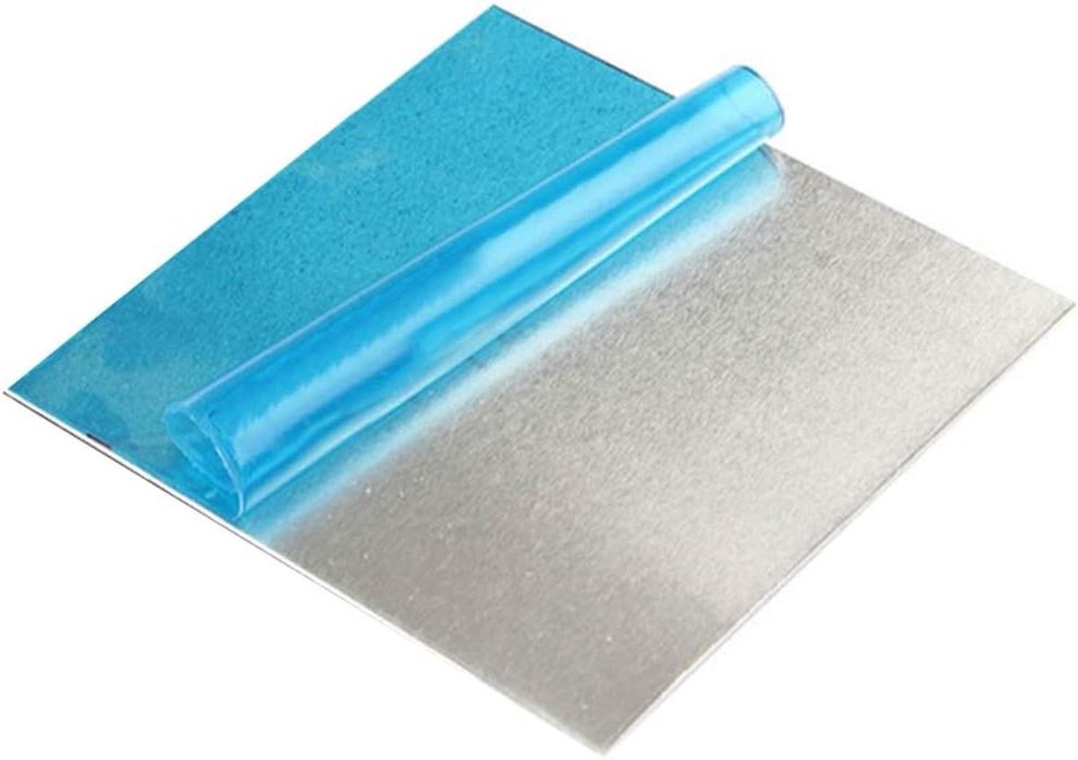 Aluminium Plaat - Metaal Paneel - DIY Projecten - Goede Verwerkbaarheid - 200x200 mm - Aluminiumkleurig