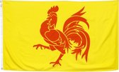 Trasal - vlag Waals Gewest - Wallonië (Waalse Haan) – 150x90cm