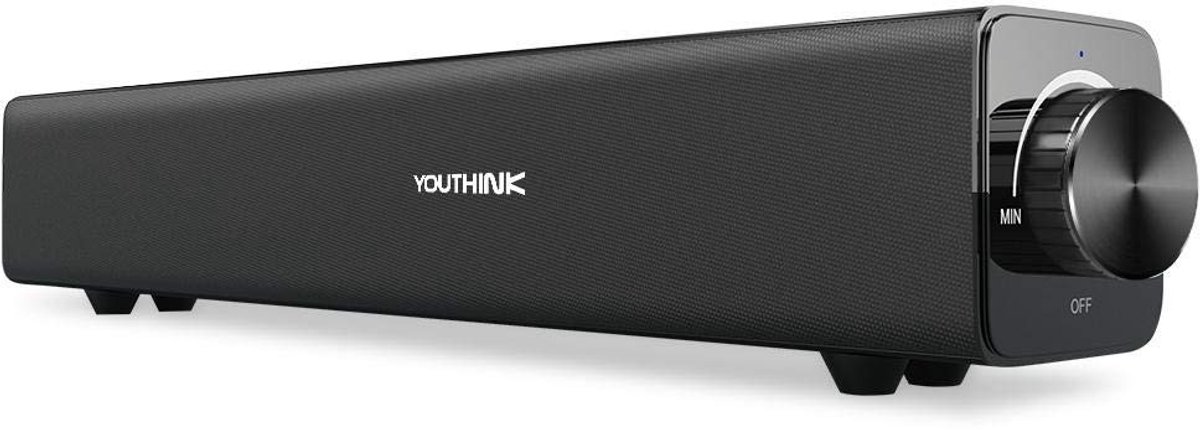 Golden crown - Soundbar - Bluetooth Speaker - 20W Draadloos Surround Geluid - Ideaal voor thuisgebruik - Geschikt voor TV en Mobiele Apparaten - Compact...