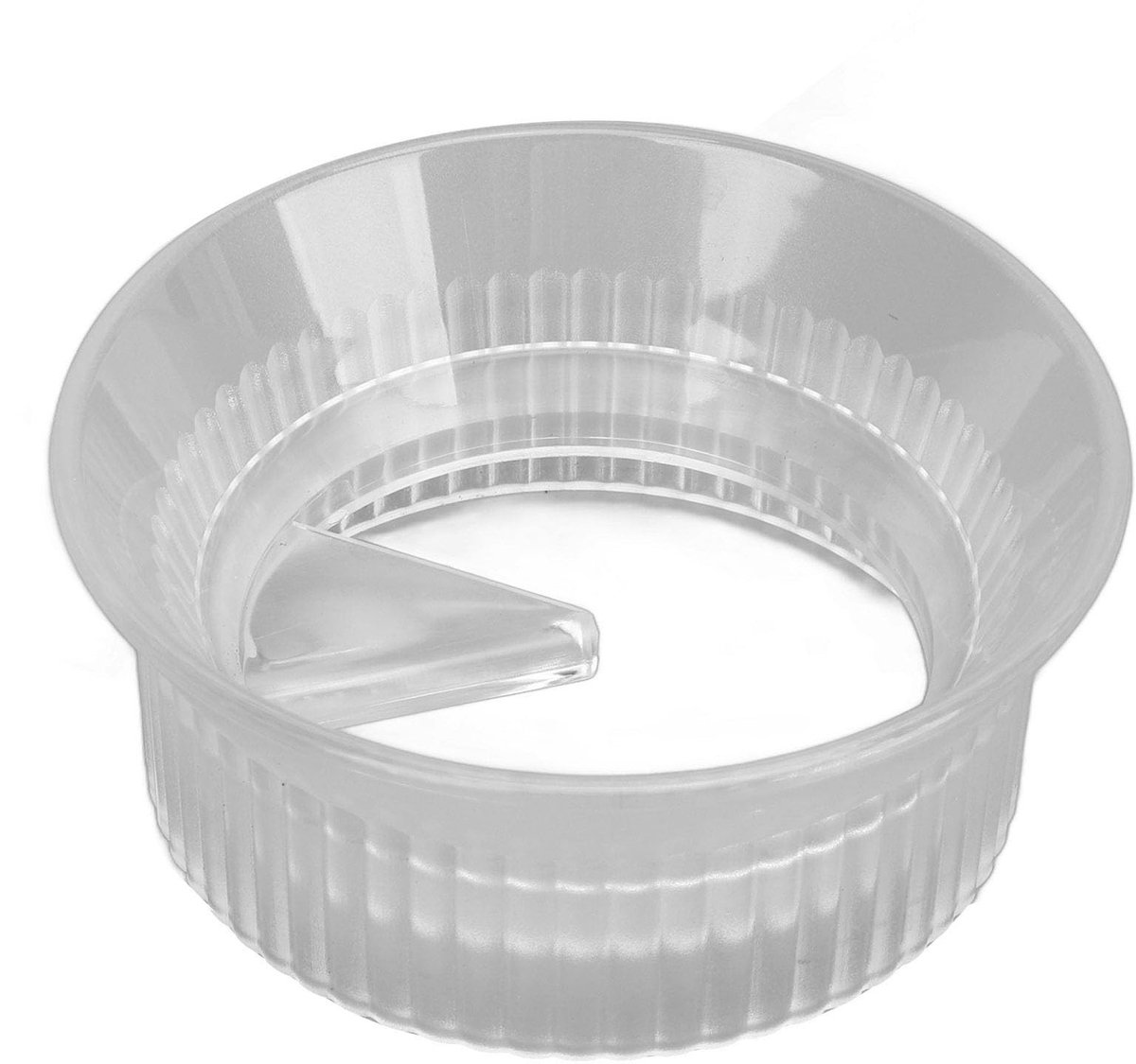 Tomotato Moka Koffiedispenser met Doseringsring - Transparant en Splash-proof