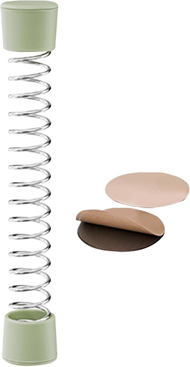 Wasmachine Deurhouder - Deurstopper - Wasruimte Ventileren - Magneet Bevestiging - 10 cm - Zwart