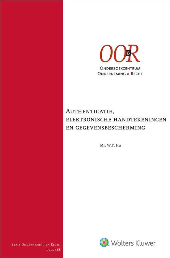 Authenticatie, elektronische handtekeningen en gegevensbesch ... - cover