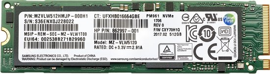 HP 1TB PCIe 4x4 NVMe TLC SSD M.2 PCI Express 4.0 van HP — afbeelding 2