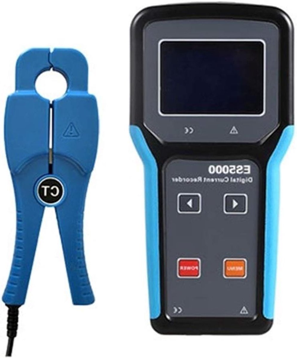 Grondtester Ampèretang - Stroommeter - Fouten Opsporen - Hoge Precisie - 20mm Kaak - Zwart
