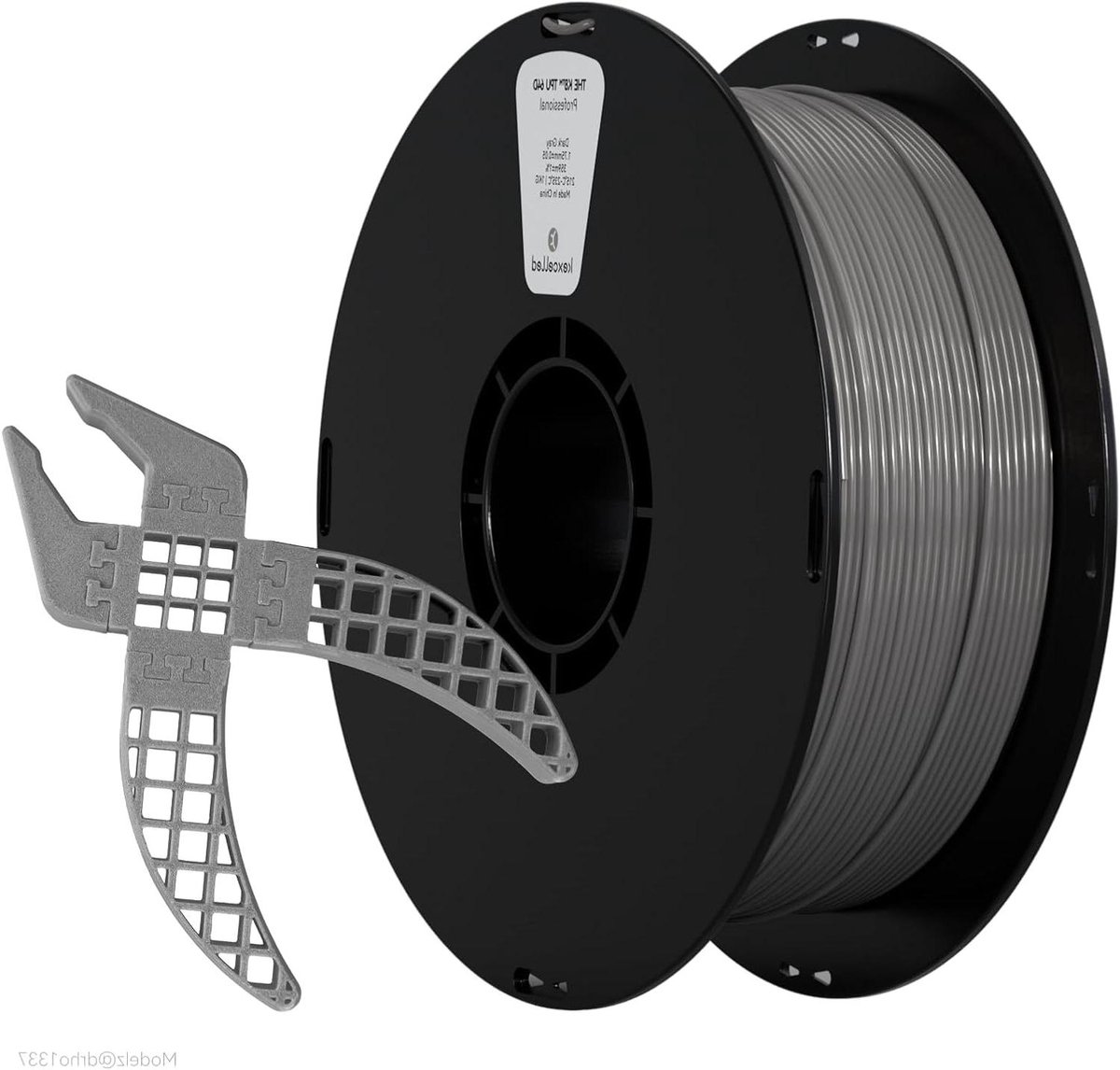 3D Printer Filament - Flexibel Zacht Materiaal - Objecten Printen - Hoge Slijtvastheid - 175 mm 1 kg - Donkergrijs