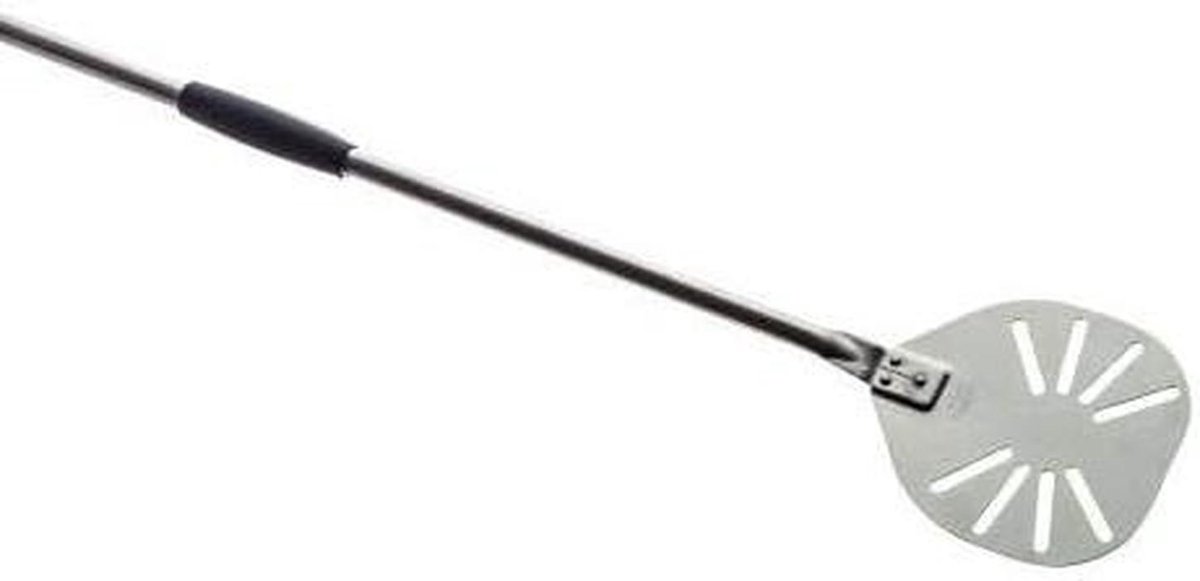Pizzaschep - Pizzaschuiver - Pizza Bakken - Roestvrij staal - 1.5 meter - Zilver