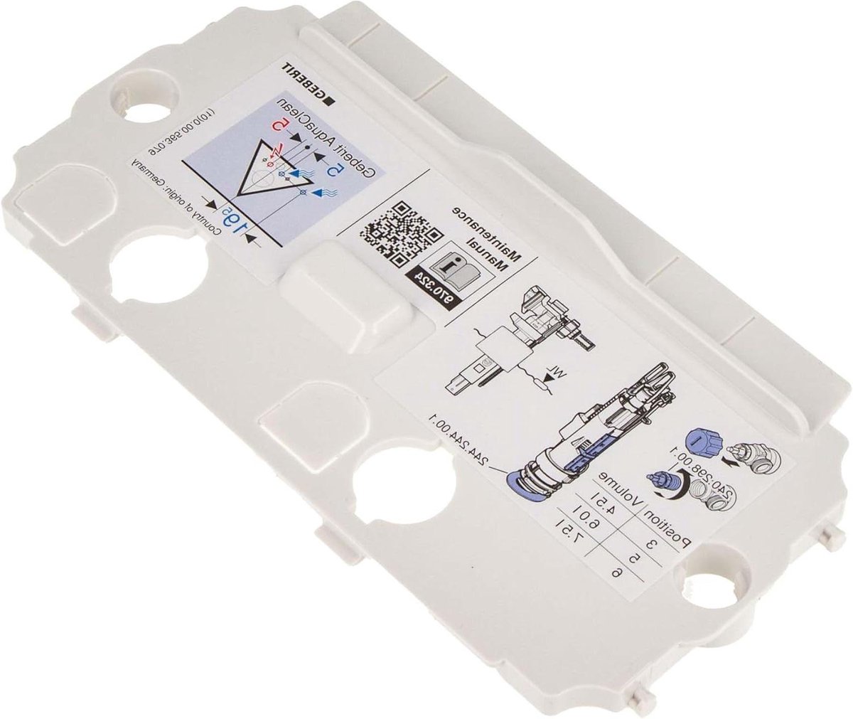 Beschermdeksel - Afdekplaat - Waterspoeling Onderdeel - Specifiek Model - 192 cm - Wit