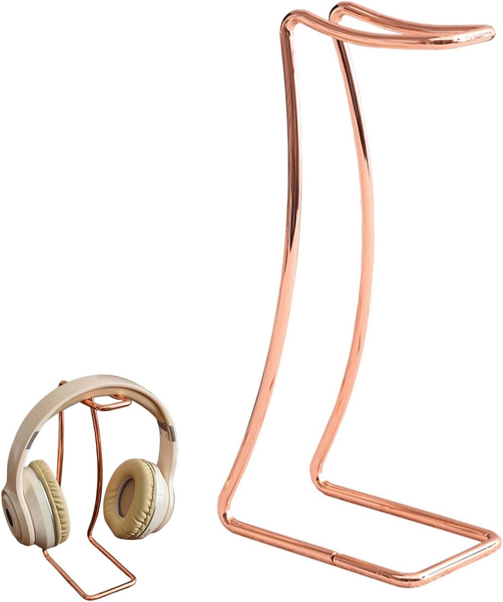 Hoofdbestanddeel voor Hoofdtelefoons, Universele Aluminium Stand voor Over-Ear Gaming Hoofdtelefoons, Geschikt voor Tafel en Display, Stijlvol en Duurzaam