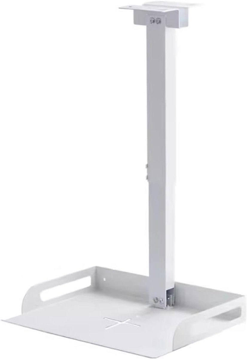 Projector Beugel - Muurbeugel Ophanging - Home Cinema - Verstelbare Hoogte - 34-56 cm - Wit