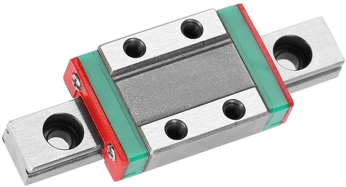 Allecto - Miniatuur Lineaire Rail en Blok - 9mm voor 3D Printers - Precisie Apparatuur - Stevige constructie - Voor nauwkeurige beweging - Ideaal v...