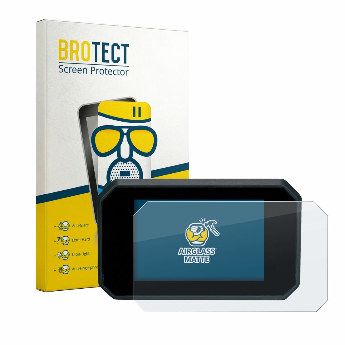 BROTECT - Screenprotector voor Suzuki GSX‑8R 2026 - Folie Beschermfolie Beschermglas matte
