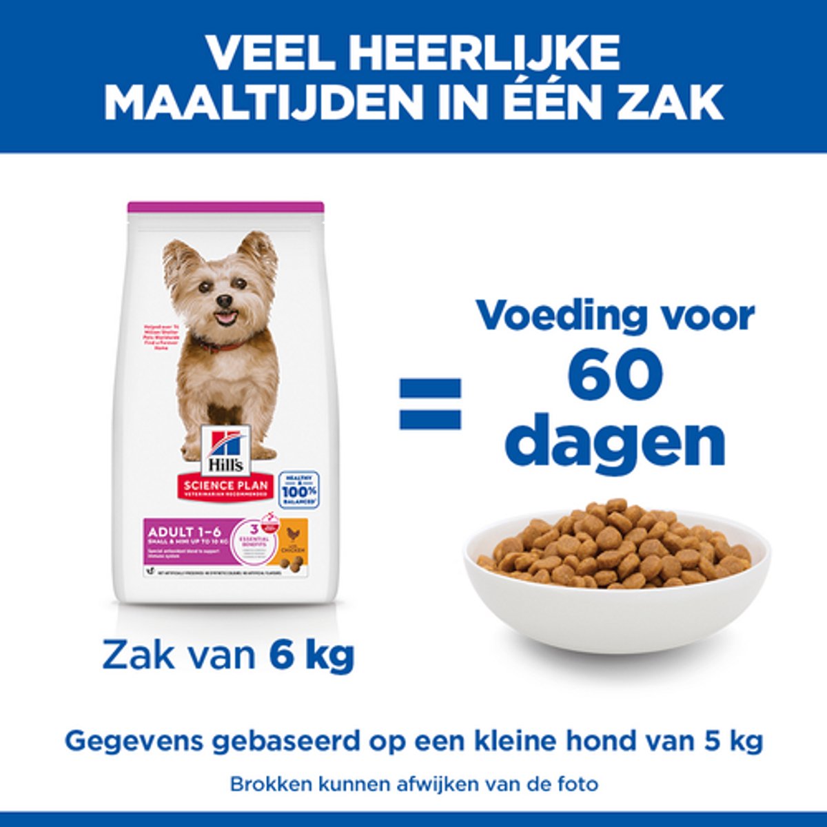 Hill's Science Plan - Premium voeding voor kleine honden tot 10 kg