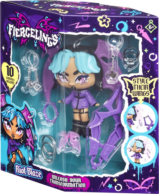 Goliath Fiercelings Riot Blaze Keychain - Modepop - Met accessoires — afbeelding 2