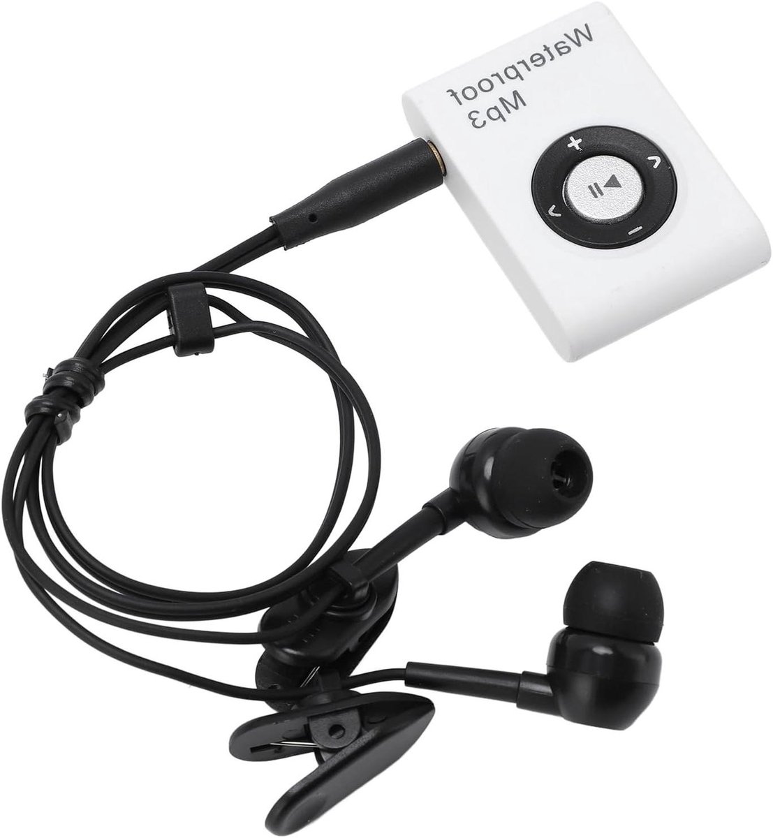 Waterdichte MP3-speler - Onderwater Muziekspeler - Zwemmen en Sporten - Verliesloos Geluid - 8 GB Geheugen - Zwart