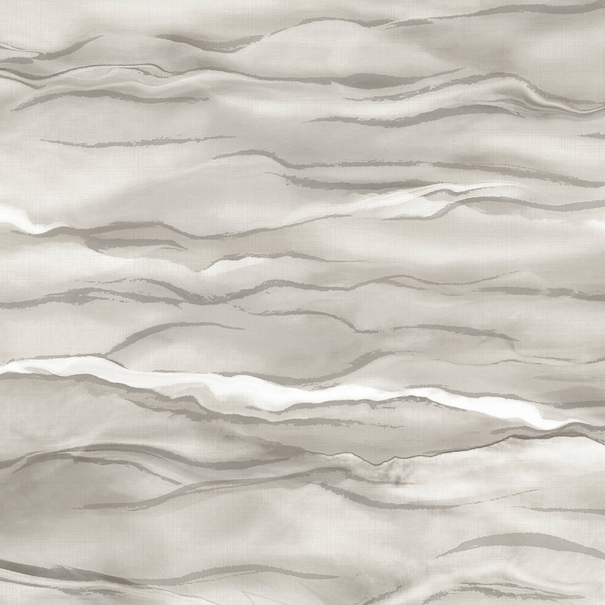 Exclusief luxe behang Profhome SA524043-DI vliesbehang hardvinyl warmdruk in reliëf gestempeld met abstract patroon en metalen accenten grijs zilver lichtgrijs parelwit 5,33 m2