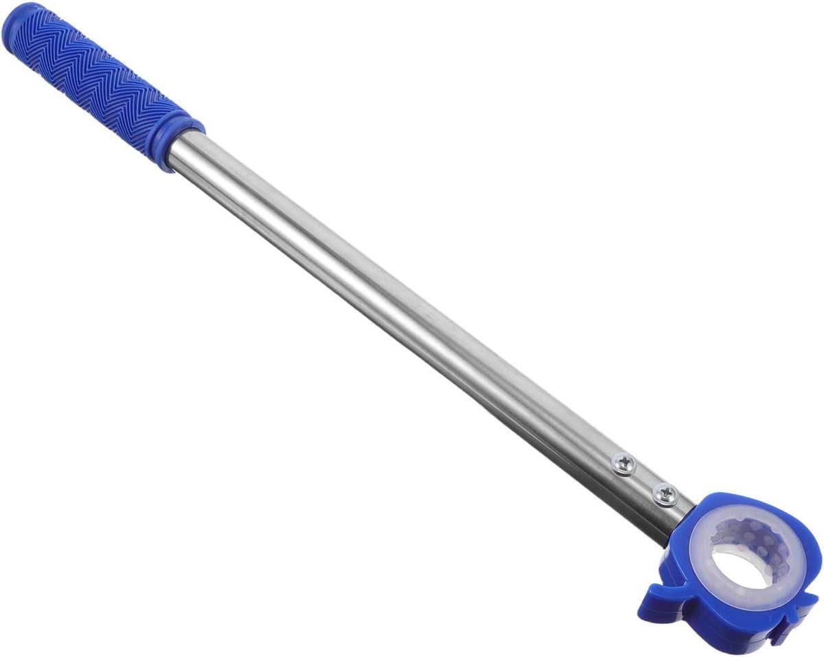 Raamopenerstang - Hulpstang - Ramen Openen - Antislipgreep - 46 cm - Zilverkleurig