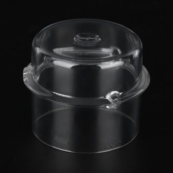 Deksel Blenderkan - Vervangend Deksel - Keukenwerk - 20% Groter Volume - 5.7 cm Monddiameter - Transparant — afbeelding 2