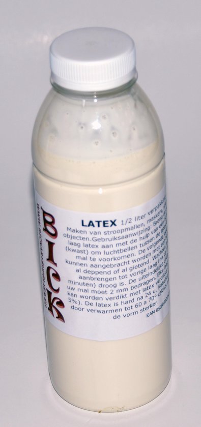 Onrecht zuiverheid bijtend Latex vloeibaar rubber 500ml verpakking | bol.com