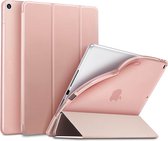 ESR - iPad 10.2 inch 2019 / 2020 / 2021 Hoes - Rebound Slim Tri-Fold Case - Auto Wake Functie - Rosé Goud