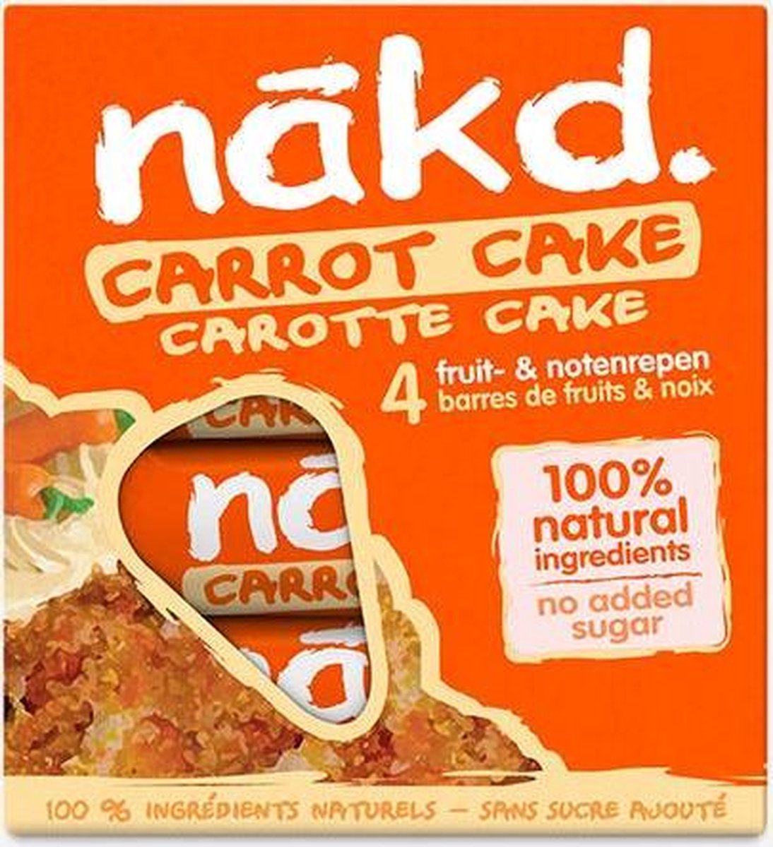 Nakd Gluten Free Nakd Bars - Barre énergétique - 18 barres (18 barres) | bol