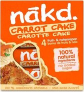 Nakd Glutenvrije Nakd repen - Carrot Cake - Energiereep - 4 repen