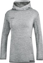 Jako - Training Sweat Premium Woman - Sweater met kap Premium Basics - 42 - Grijs