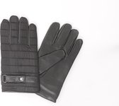 Warme handschoenen- Handschoenen heren - Zwarte handschoenen - Winterhandschoenen