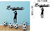 3D Sticker Decoratie Hot Sales Spelen Basketbal Muurstickers Home Decor Muurstickers voor Kinderkamer Decoratie Vinyl Stickers Gewoon doen het Art Mural - DUNK13 / Large