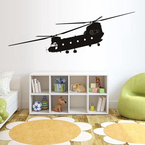3D Sticker Decoratie DT3345 Nieuwe Helicopter Army Sticker Adhesive Art... |
