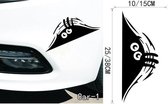 3D Sticker Decoratie Skelet Vingers en Dieren Auto Stickers Auto-sticker voor Cartoon Patroon Auto Styling Vinyl Zelfklevende Waterdichte Auto-stickers - Car1 / Large