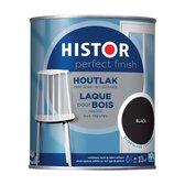 Histor Perfect Finish Houtlak- Zijdeglans - Black - 0,75 Liter