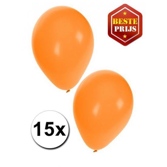 Halloween Helium tank met oranje en zwarte ballonnen - Halloween - Heliumgas met ballonnen voor Halloween - Shoppartners