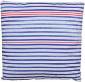 Plaids - Kussen Streep Blauw - L45xb45xh6,5cm