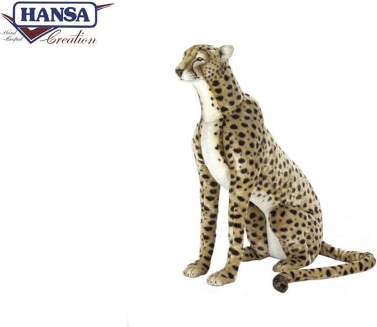 Wild Republic Europe 10833 Wild Republic Cheetah Baby pluche zachte knuffeldieren, cadeaus voor kinderen, 20 cm