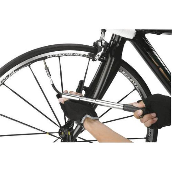 Topeak minipomp HybridRocket HP - zwart — afbeelding 3