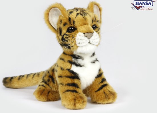 Peluche Hansa Peluche Tigre Petit Assis bol