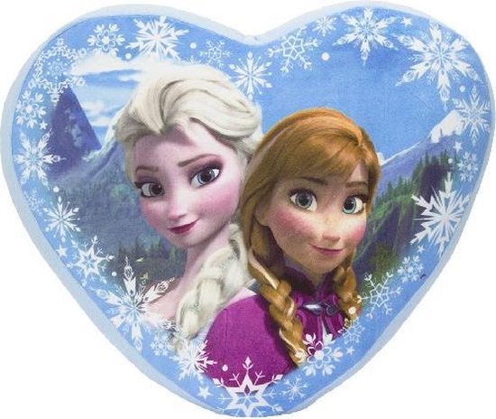 Disney Frozen - Kussen - Blauw | bol.com