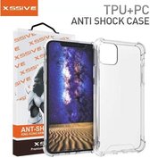 Xssive TPU Anti Shock Back Cover Case voor Apple iPhone 11 (6.1 inch) - Transparant