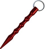 Kubotan - Sleutelhanger - Zelfverdediging - Rood - Scherp - Self-Defense Keychain