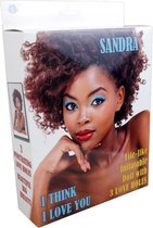 Bossoftoys - Sandra - heerlijke zwarte vrouw - mega Blow up doll - opblaaspop - triple holes - 59-0009