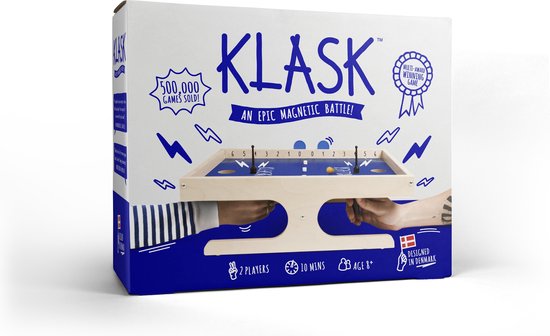Afbeelding van het spel KLASK 2 Spelers - Magnetisch spel